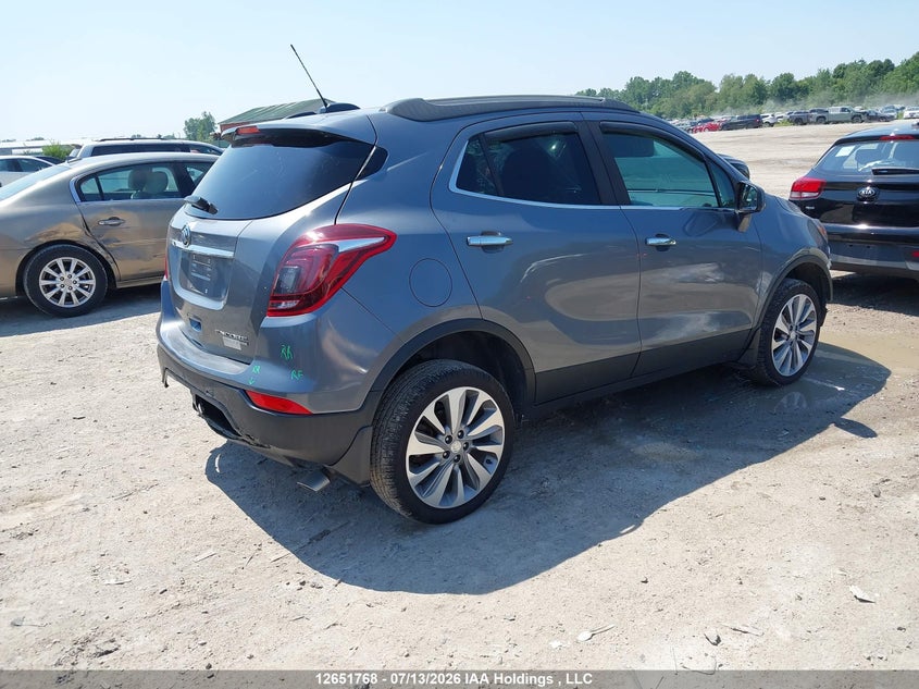 Vin: kl4cjesb5lb021323, lot: 3053491, buick encore 20204