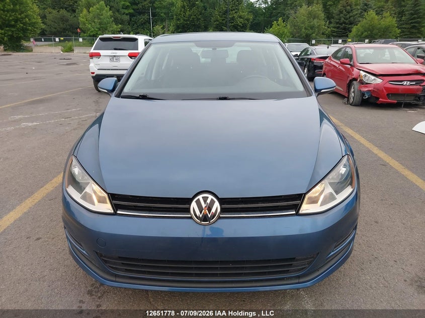 2016 Volkswagen Golf 1.8 Tsi Comfortline/1.8 Tsi Highline/1.8 Tsi Trendline VIN: 3VW217AU5GM069545 Lot: 12651778