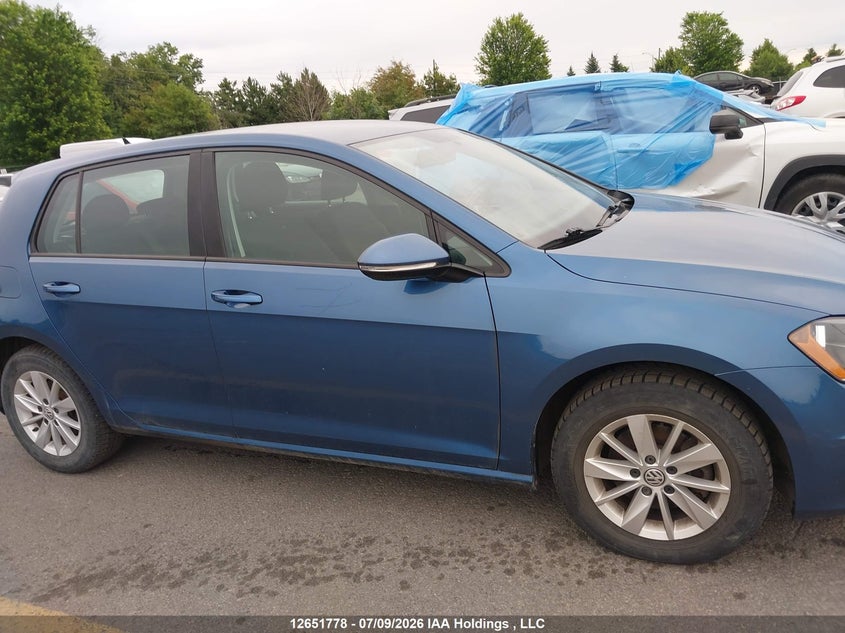 2016 Volkswagen Golf 1.8 Tsi Comfortline/1.8 Tsi Highline/1.8 Tsi Trendline VIN: 3VW217AU5GM069545 Lot: 12651778
