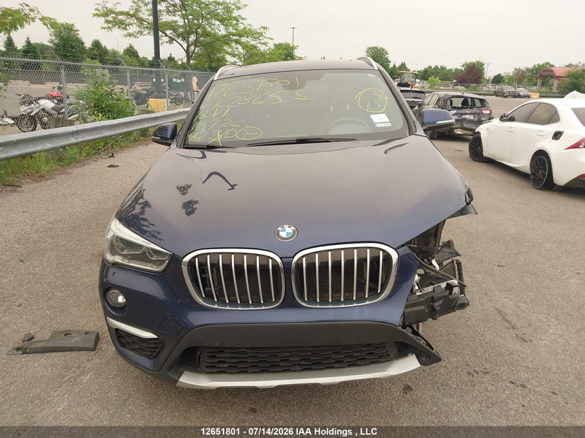2018 BMW X1 xDrive28I VIN: WBXHT3C32J5K28655 Lot: 12651801