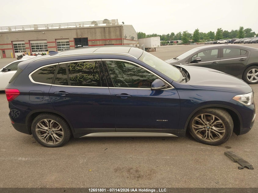 2018 BMW X1 xDrive28I VIN: WBXHT3C32J5K28655 Lot: 12651801