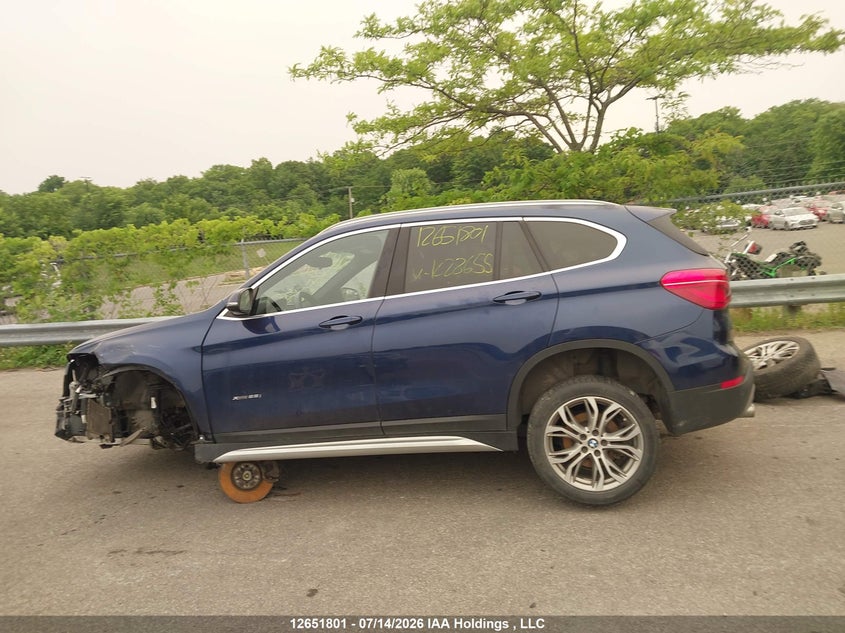 2018 BMW X1 xDrive28I VIN: WBXHT3C32J5K28655 Lot: 12651801