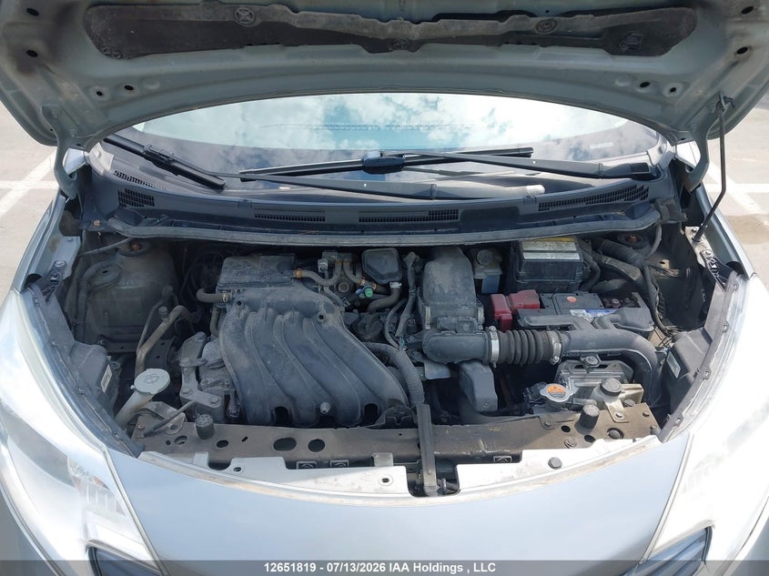 2015 NISSAN VERSA HATCHBACK 1.6L I-4 DOHC, VVT, 109HP