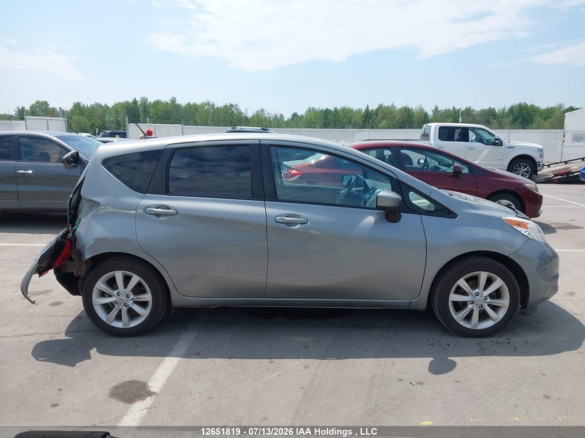 2015 NISSAN VERSA HATCHBACK 1.6L I-4 DOHC, VVT, 109HP