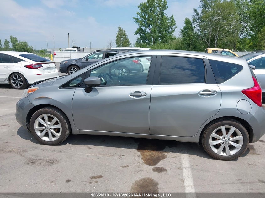 2015 NISSAN VERSA HATCHBACK 1.6L I-4 DOHC, VVT, 109HP