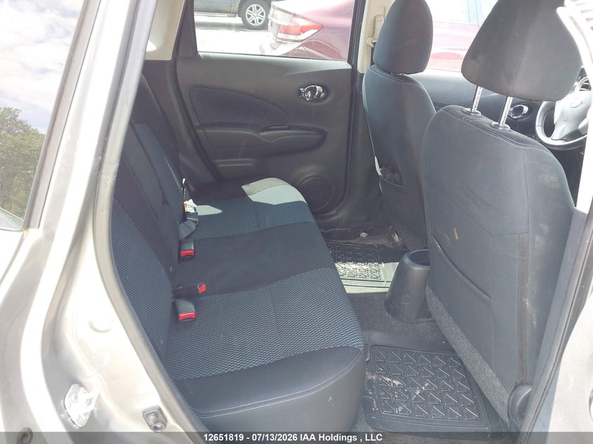 2015 NISSAN VERSA HATCHBACK 1.6L I-4 DOHC, VVT, 109HP