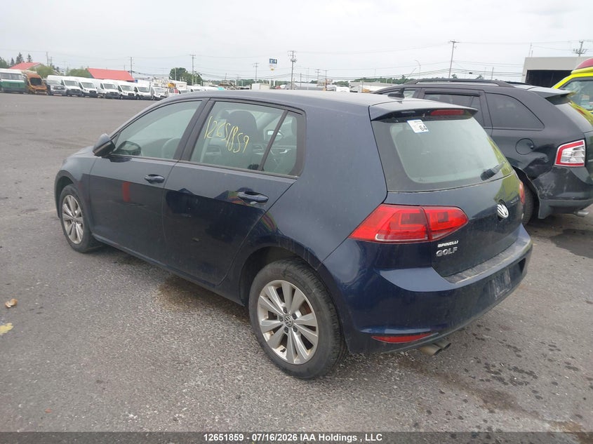 Vin: 3vw217auxfm089739, lot: 3053594, volkswagen golf 20153