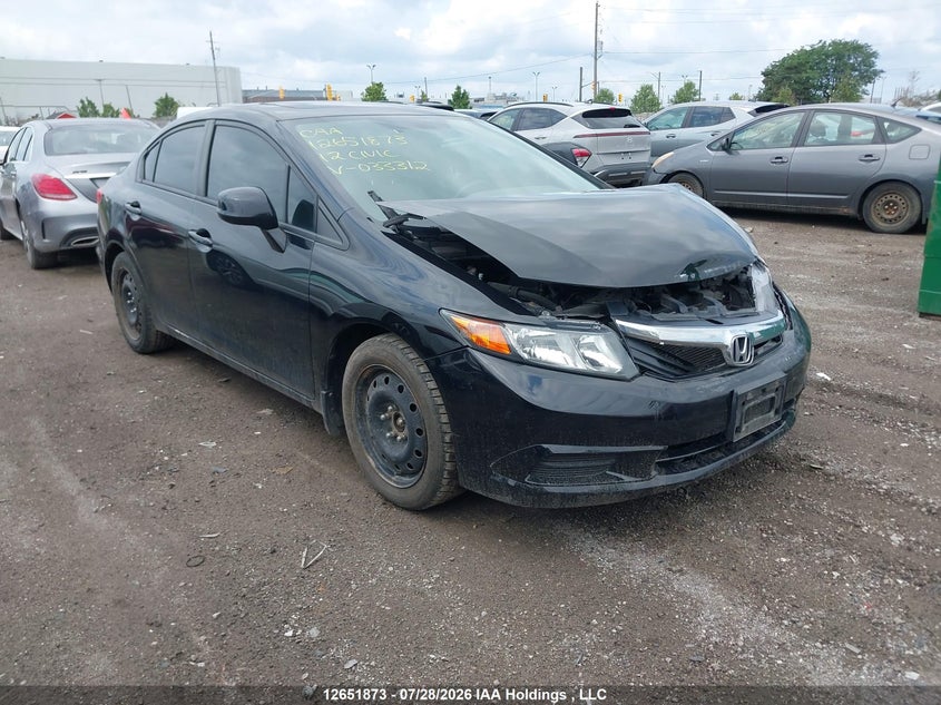 Vin: 2hgfb2f50ch033312, lot: 3053608, honda civic lx 2012 img_1