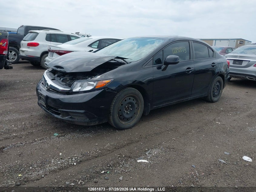 Vin: 2hgfb2f50ch033312, lot: 3053608, honda civic lx 20122