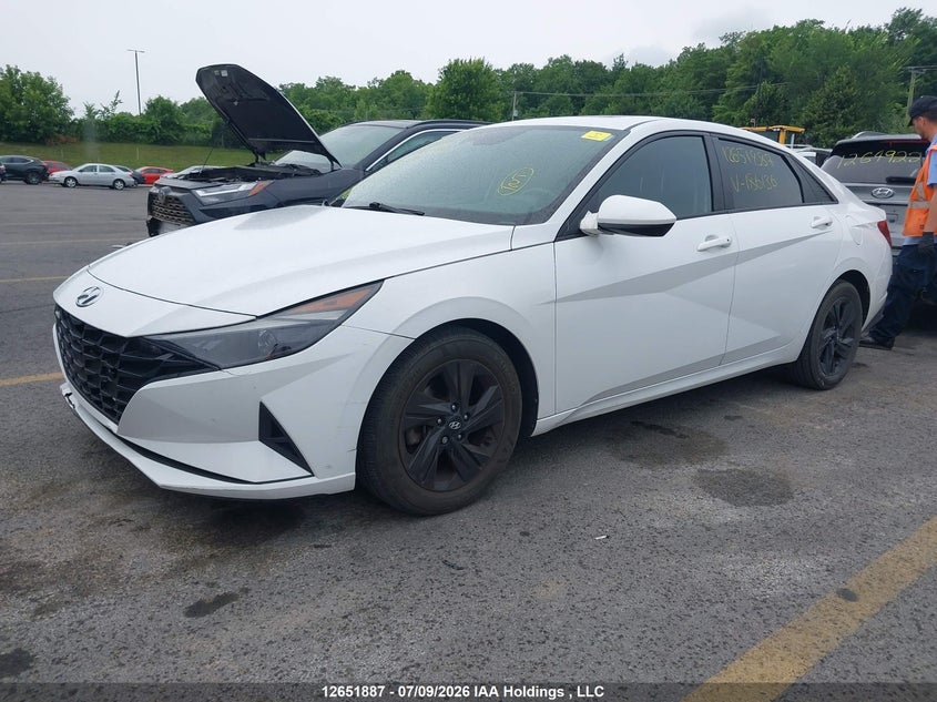 Vin: kmhlm4ag0mu186136, lot: 3053622, hyundai elantra 20212