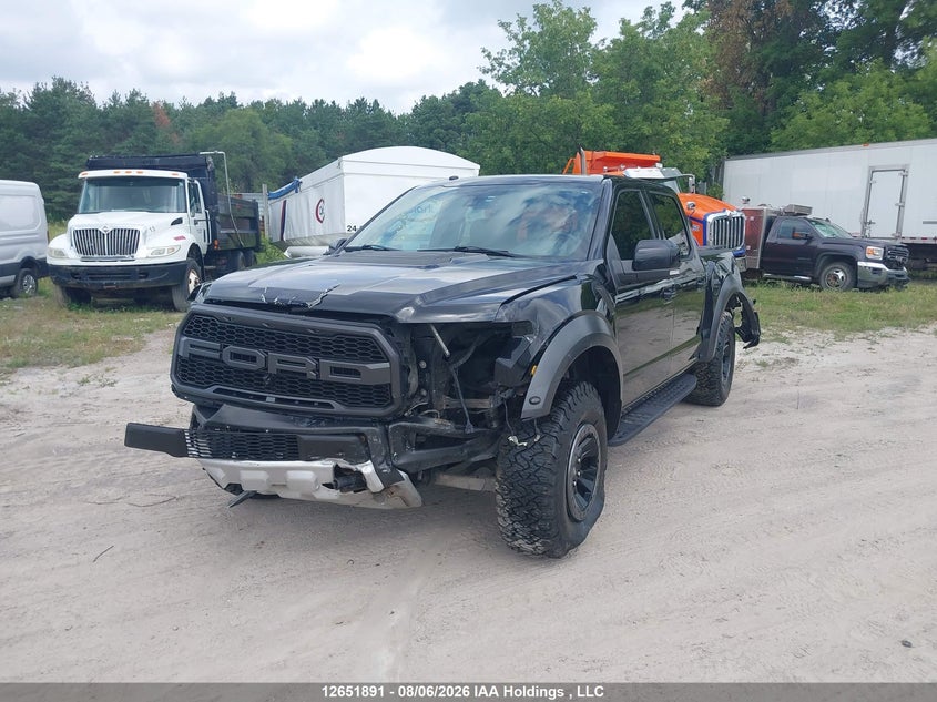 2018 Ford F-150, Удар спереду, IAAI, VIN 1FTFW1RG5JFA02775 — фото 2
