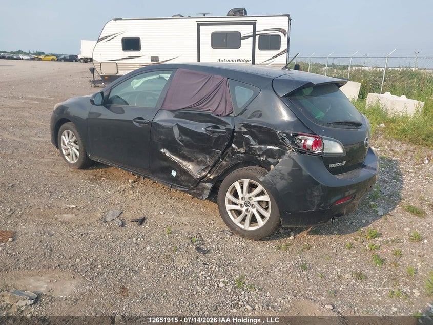 Vin: jm1bl1l71d1827682, lot: 3053650, mazda mazda3 gs-sky 20133