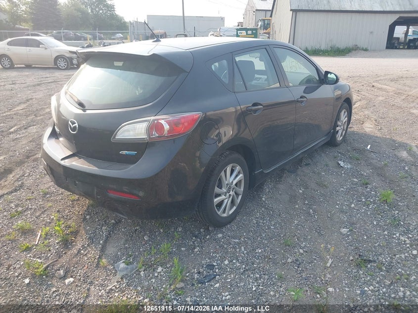Vin: jm1bl1l71d1827682, lot: 3053650, mazda mazda3 gs-sky 20134