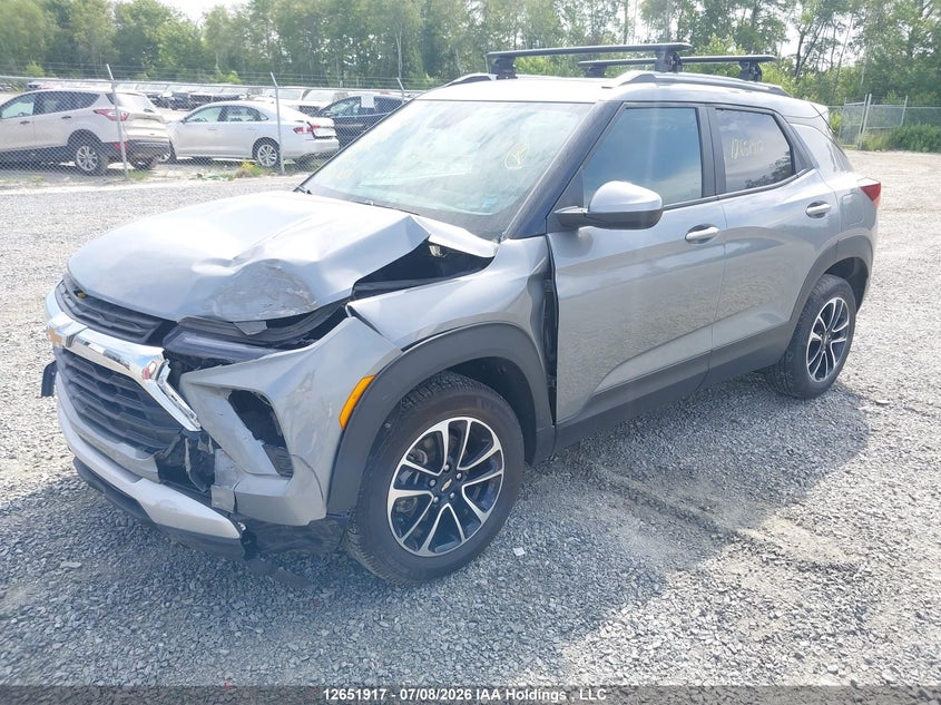 2024 Chevrolet TrailBlazer, Front, IAAI, VIN KL79MRSL2RB089950 — photo 2