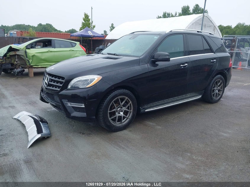 Vin: 4jgda2eb4ea375844, lot: 3053671, mercedes-benz ml350 20142