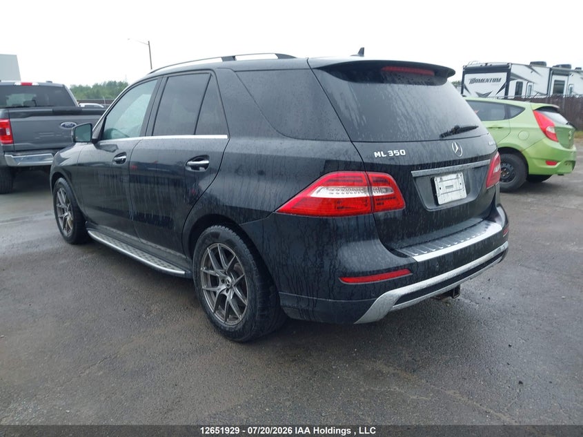 Vin: 4jgda2eb4ea375844, lot: 3053671, mercedes-benz ml350 20143