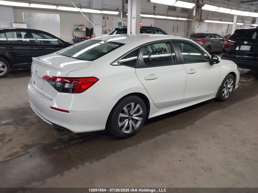 Vin: 2hgfe2f28nh130502, lot: 3053697, honda civic lx 20224