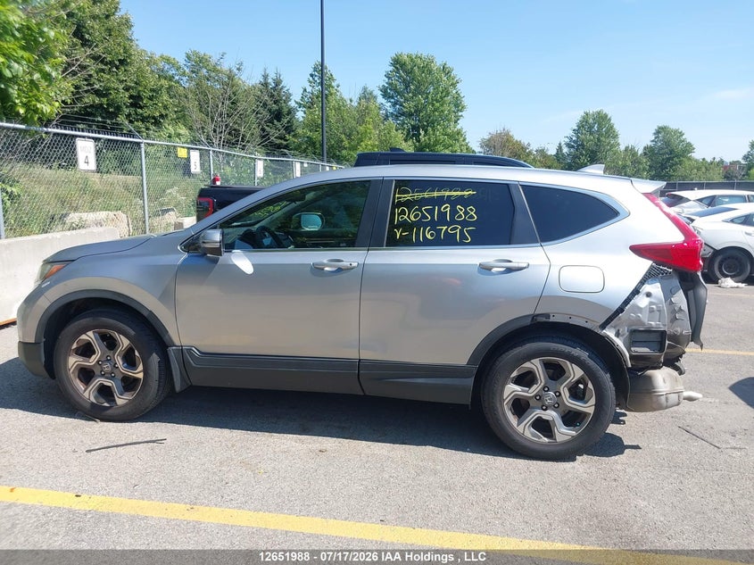 2017 Honda Cr-V Ex VIN: 2HKRW2H57HH116795 Lot: 12651988