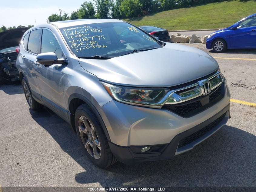 2017 Honda Cr-V Ex VIN: 2HKRW2H57HH116795 Lot: 12651988