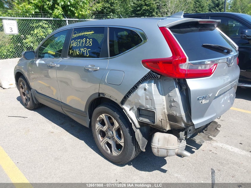 2017 Honda Cr-V Ex VIN: 2HKRW2H57HH116795 Lot: 12651988