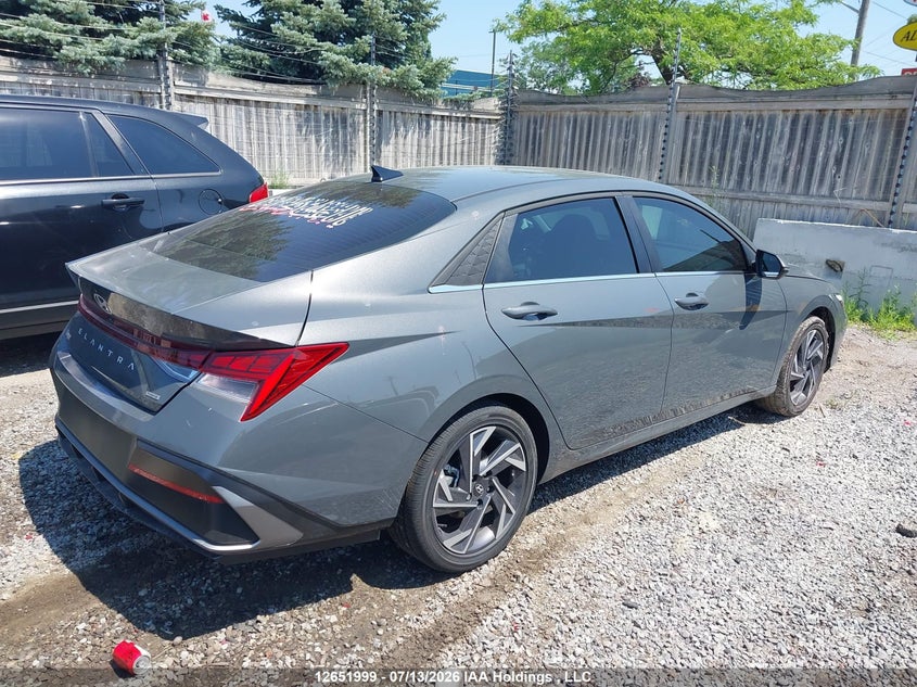Vin: kmhln4dj3tu210643, lot: 3053746, hyundai elantra luxury hybrid/luxury with two-tone interior hybrid 20264