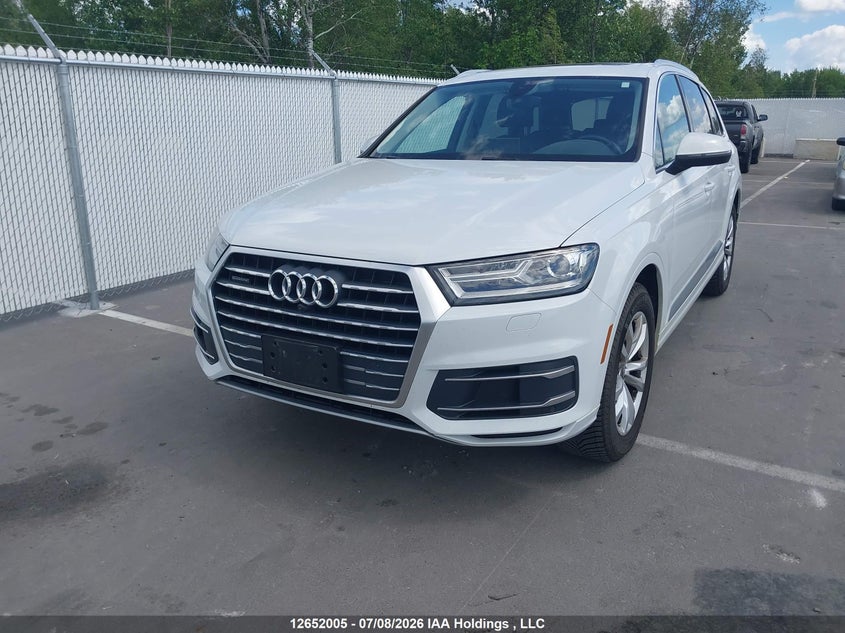 2019 Audi Q7, Rear, IAAI, VIN WA1LHAF72KD033569 — photo 2