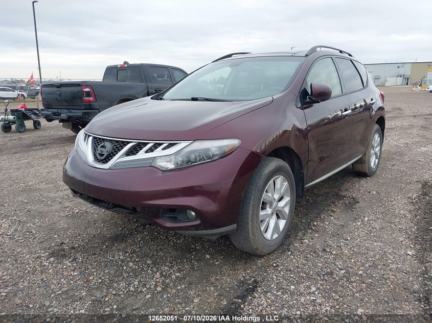 2014 Nissan Murano, Лівий перед, IAAI, VIN JN8AZ1MW2EW518330 — фото 2