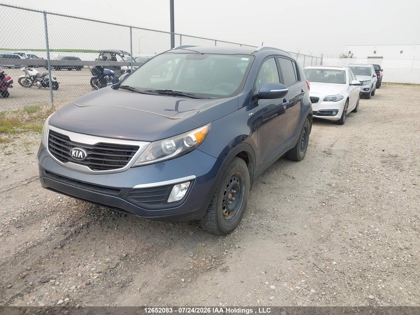 2013 Kia Sportage, Благотворительность, IAAI, VIN KNDPBCA26D7427755 — фото 2
