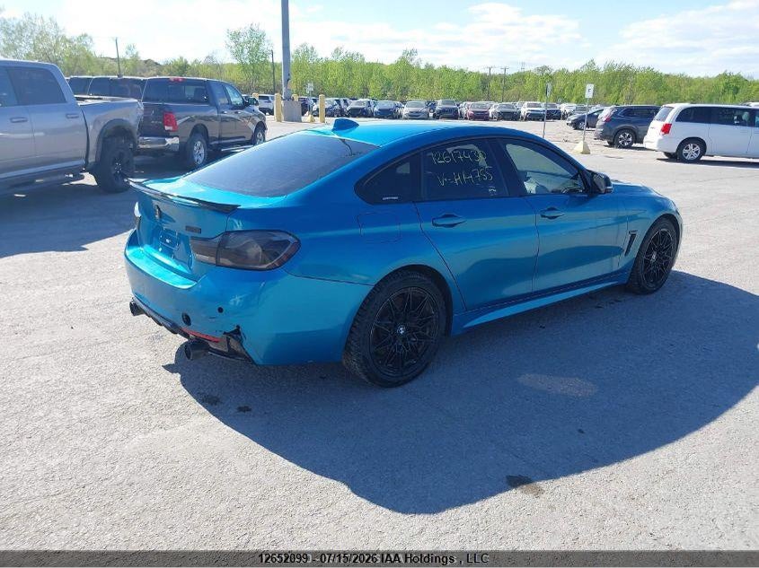Vin: wba4j7c5xjbh14755, lot: 3053851, bmw 440i gran coupe xdrive 20184