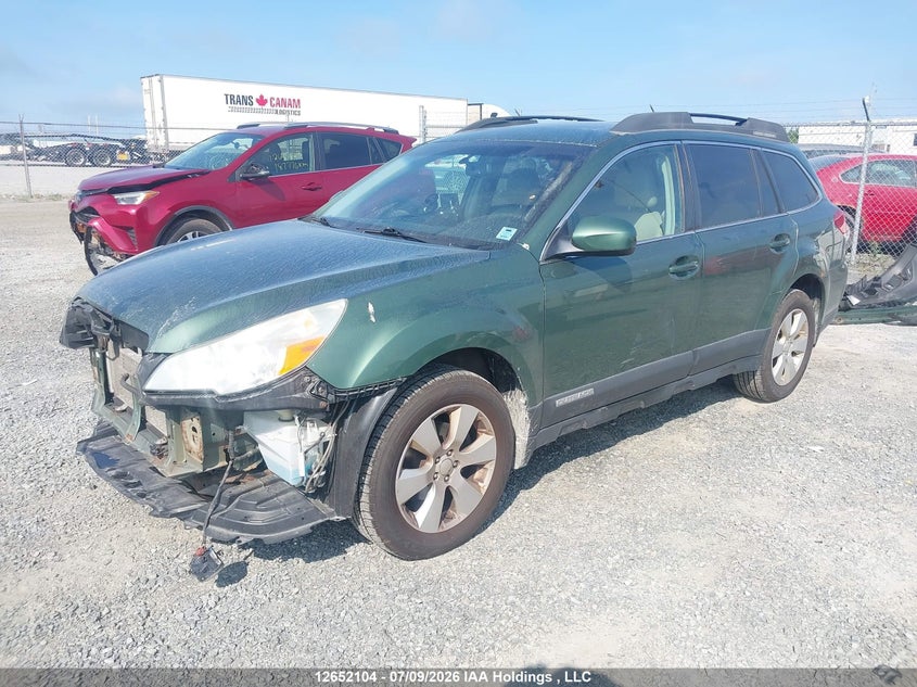 Vin: 4s4brglc3a3349582, lot: 3053856, subaru outback 2.5i limited 20102