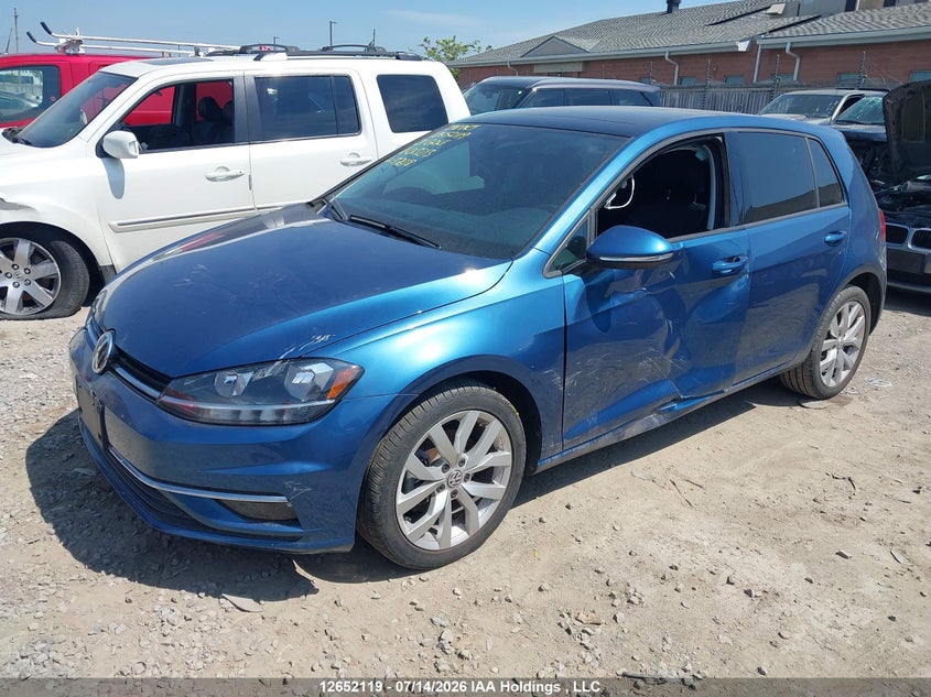 Vin: 3vwg57au0mm013213, lot: 3053871, volkswagen golf 20212