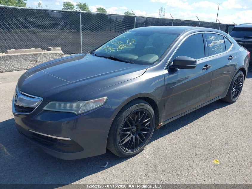 Vin: 19uub3f52ga801244, lot: 3053878, acura tlx tech 20162