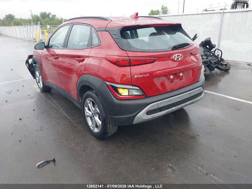 Vin: km8k6cabxpu936327, lot: 3053893, hyundai kona sel 20233