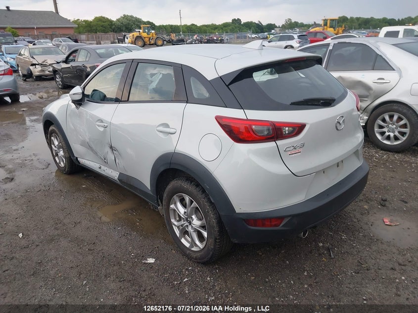 Vin: jm1dkdc71k0406271, lot: 3053930, mazda cx-3 gs 20193
