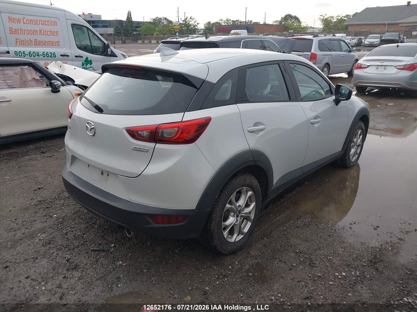 Vin: jm1dkdc71k0406271, lot: 3053930, mazda cx-3 gs 20194
