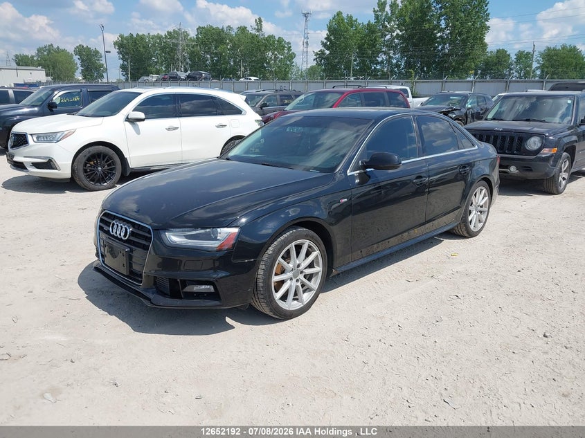 Vin: wauffcfl4gn014358, lot: 3053946, audi a4 quattro 20162