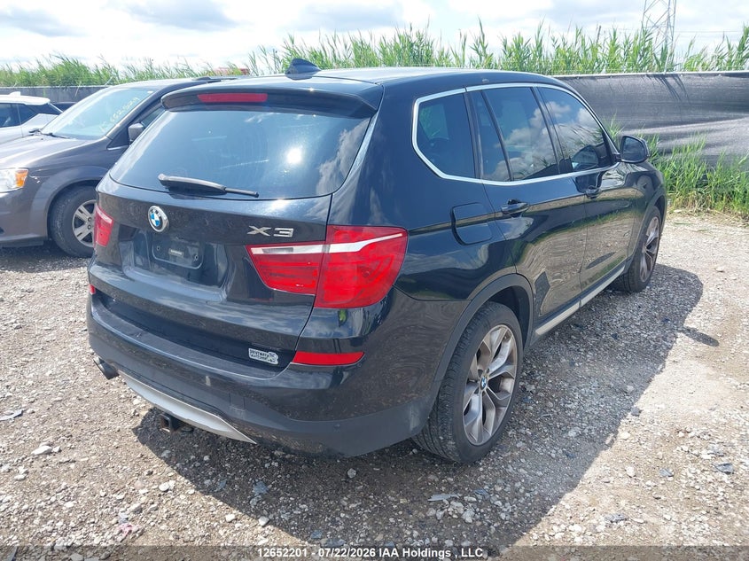 Vin: 5uxwx9c52h0t02918, lot: 3053955, bmw x3 xdrive28i 20174