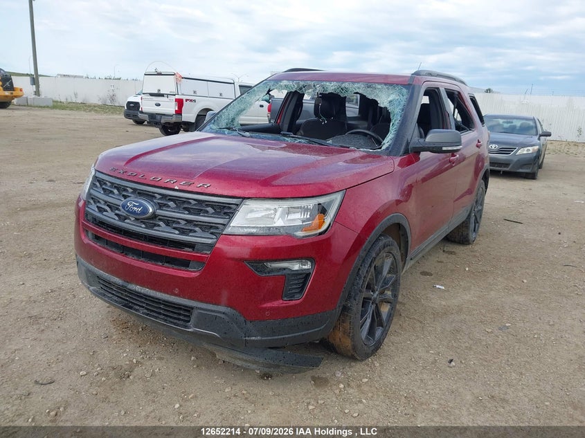 2019 Ford Explorer, Вандализм, IAAI, VIN 1FM5K8D86KGA74480 — фото 2