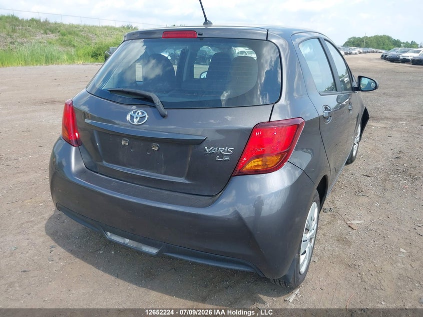 Vin: vnkktud35ha074071, lot: 3053978, toyota yaris 20174