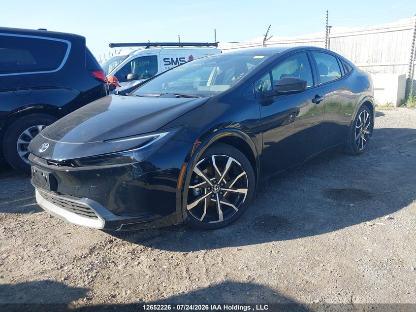 2026 Toyota Prius Se/Xse/Xse Premium/Night Shade, Front, IAAI, VIN JTDACACU6T3068600 — photo 2