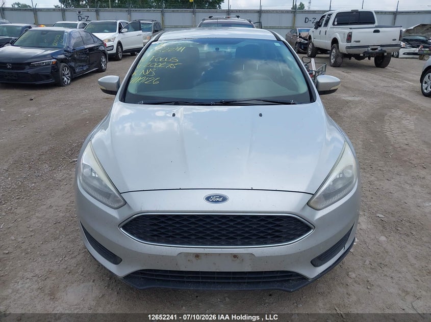 2016 Ford Focus Se VIN: 1FADP3F2XGL200275 Lot: 12652241