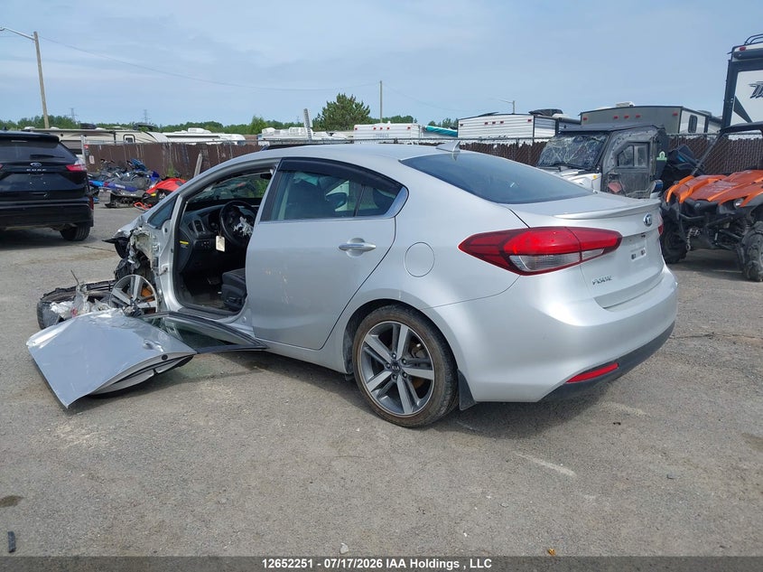 Vin: 3kpfn4a80he093211, lot: 3054005, kia forte ex/sx 20173