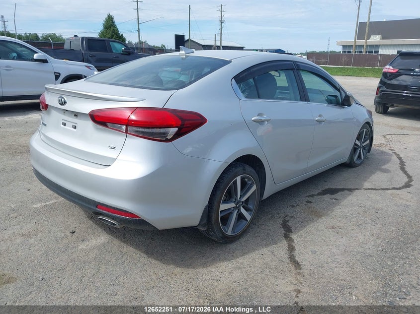 Vin: 3kpfn4a80he093211, lot: 3054005, kia forte ex/sx 20174