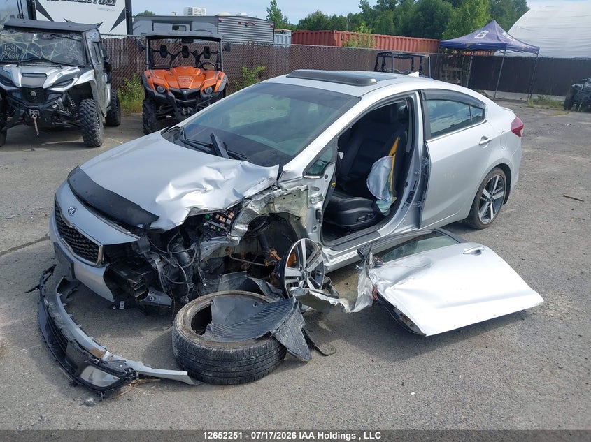 2017 KIA FORTE SEDAN 2.0L I-4 DI, DOHC, VVT, 173HP