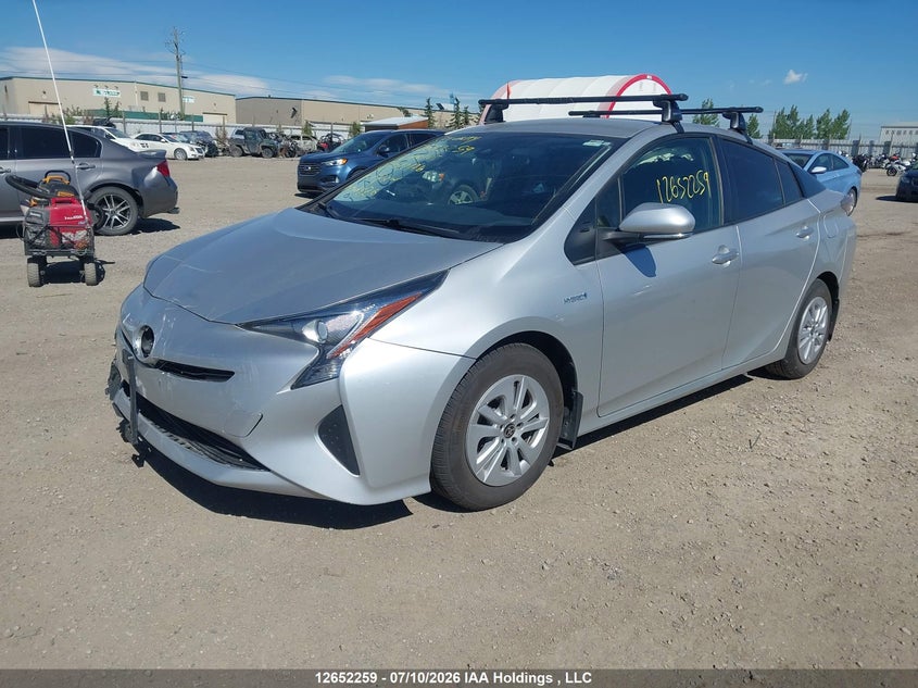 2016 Toyota Prius, Удар спереди, IAAI, VIN JTDKBRFU6G3512176 — фото 2