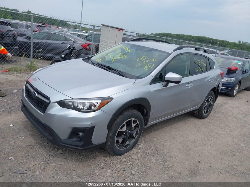 2019 Subaru XV, Левый зад, IAAI, VIN JF2GTAAC5KH245211 — фото 2