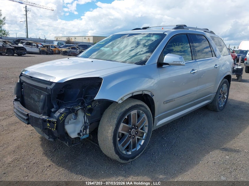 Vin: 1gkkvted0cj203383, lot: 3054037, gmc acadia denali 20122