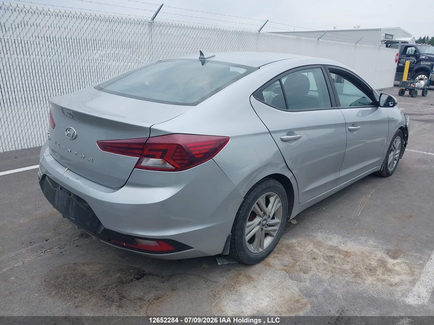Vin: kmhd84lf7lu989666, lot: 3054053, hyundai elantra sel/value/limited 20204