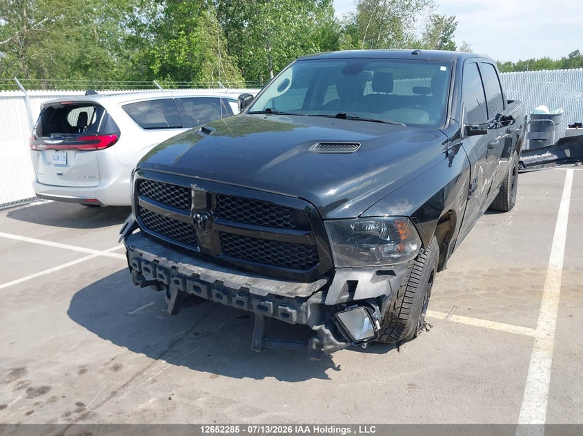 2022 RAM 1500, Front, IAAI, VIN 3C6RR7KG6NG388412 — photo 2
