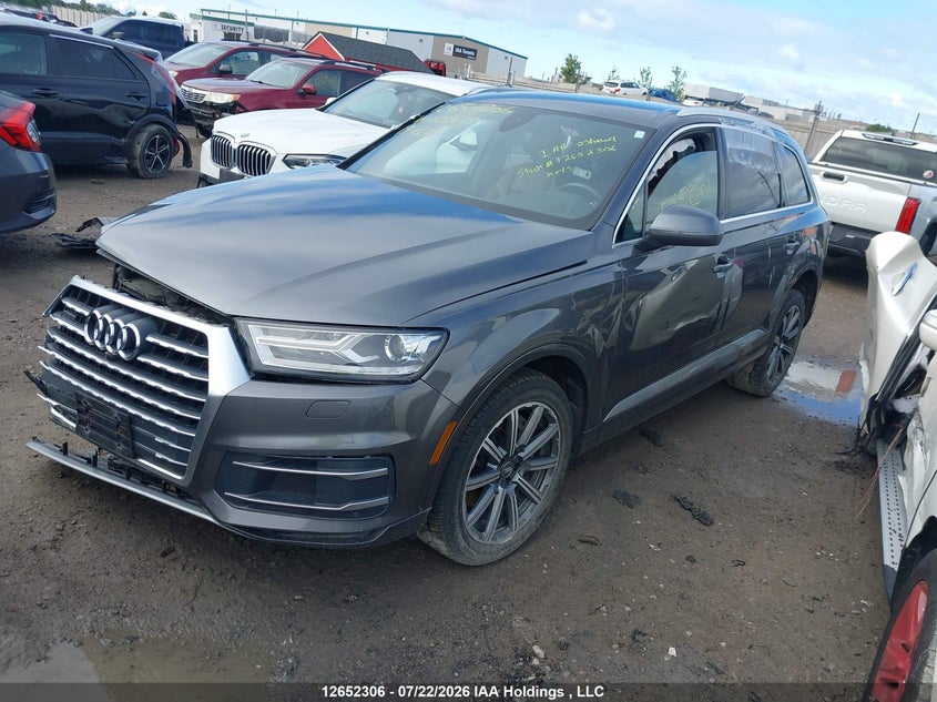 2019 Audi Q7, Удар спереди, IAAI, VIN WA1LAAF77KD031613 — фото 2
